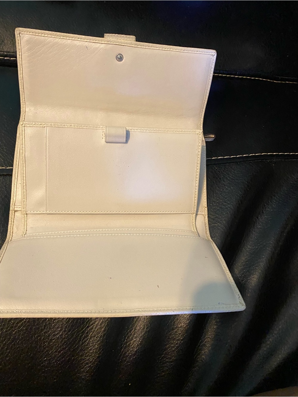 Coach Cream Leather Women’s Wallet